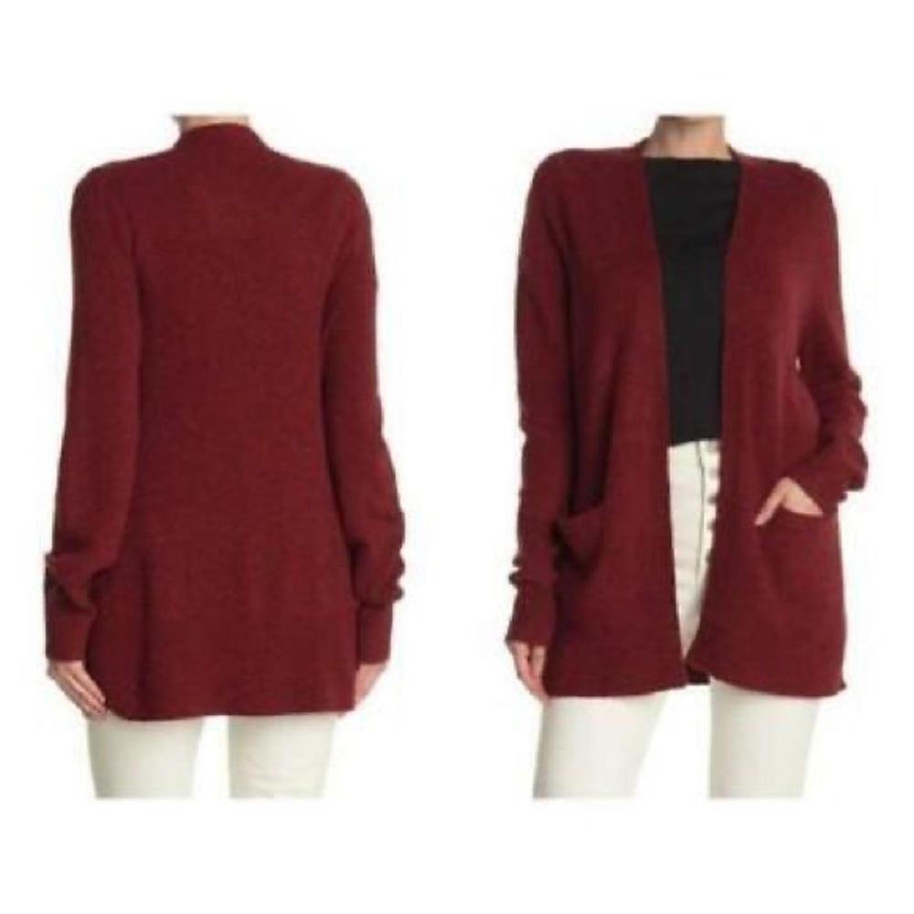 Madewell Long Red Cardigan | Size Small